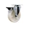 Service Caster 5'' Nylon Wheel Swivel Top Plate Caster with Posi Brake SCC-20S514-NYS-PLB - alternate 1